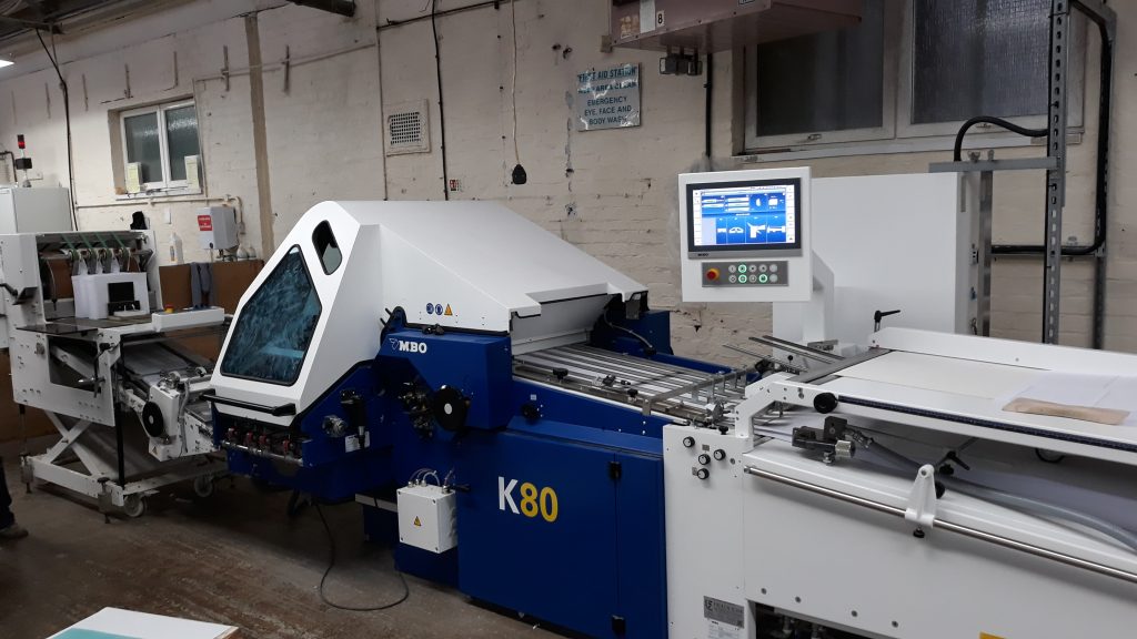 MBO K80 fully automated Folding Machine